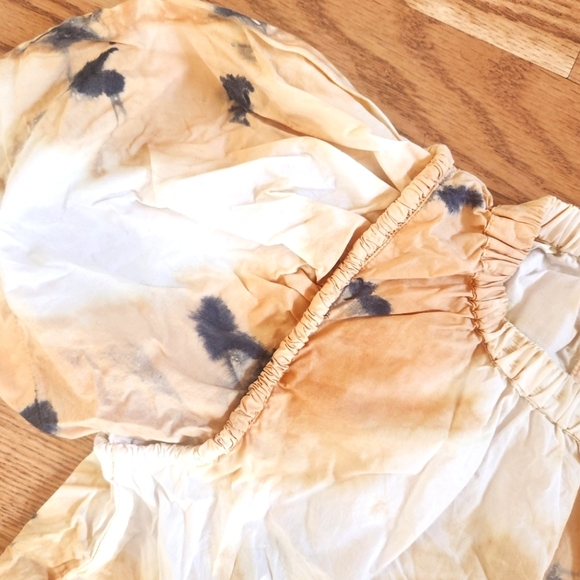 EUC Sea New York Tamara Top in Camel/Tie-Dye, Size S - Picture 4 of 16